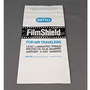 Sima FilmShield Lead Laminated Pouch X-Ray Protection, No Sealing clip Included